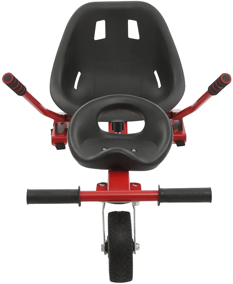 Rode Hoverboard Kart - Dubbele Zitplaats - Rood/Zwart