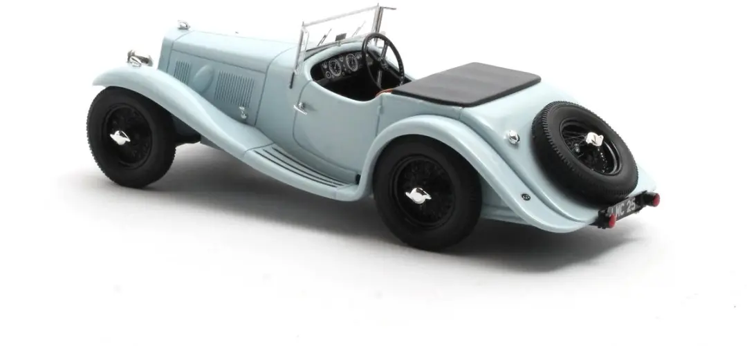Matrix Aston Martin 15-98 1938 Modelauto - 1:43 - Grijs