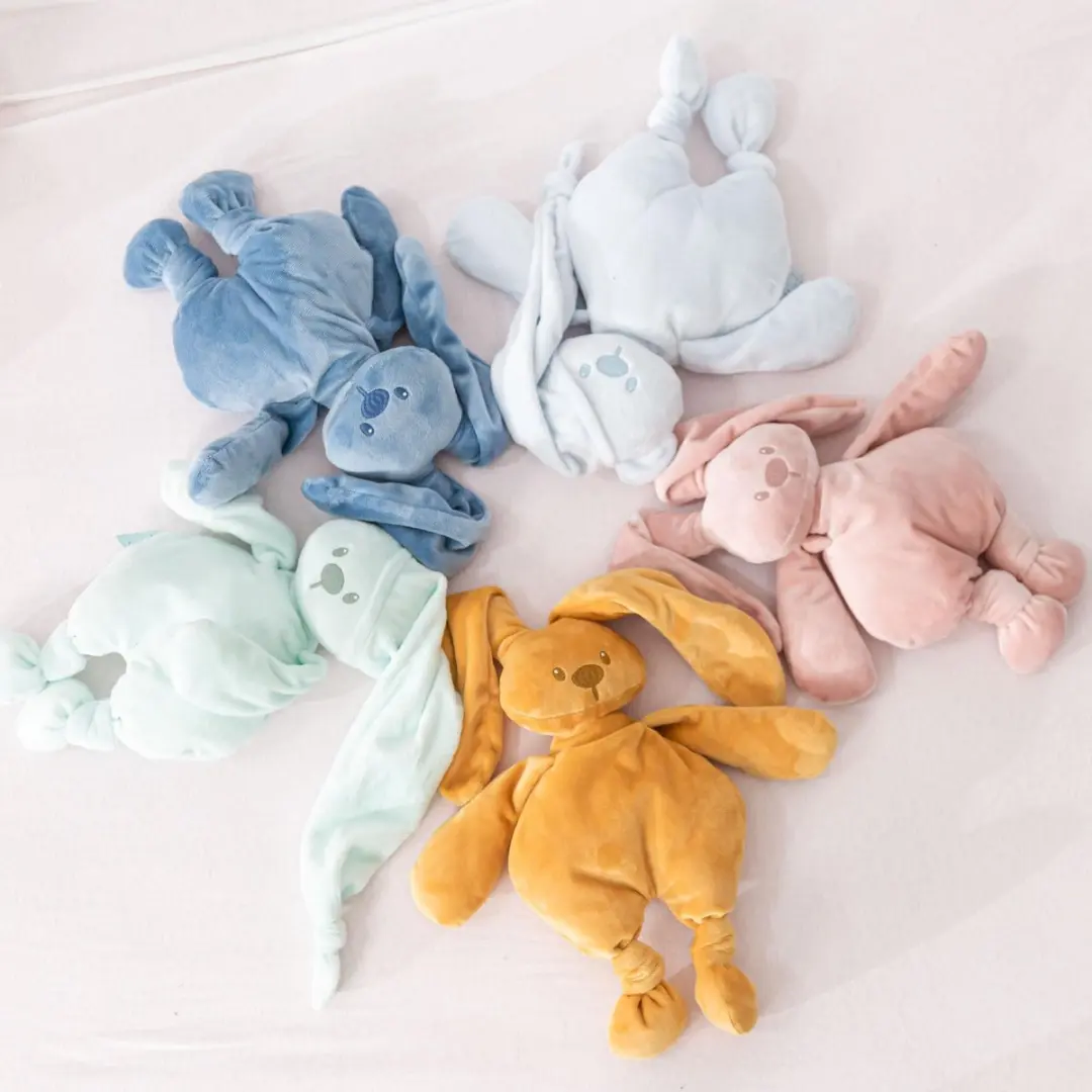 Nattou Konijn Lapidou Knuffel 30cm - Oker