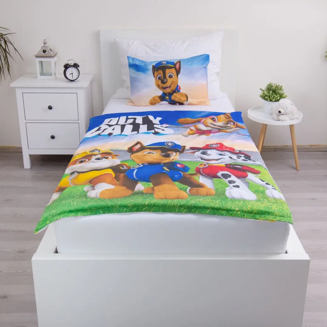 PAW Patrol Dekbedovertrek Duty Calls - 135x100cm + 40x60cm - Multi