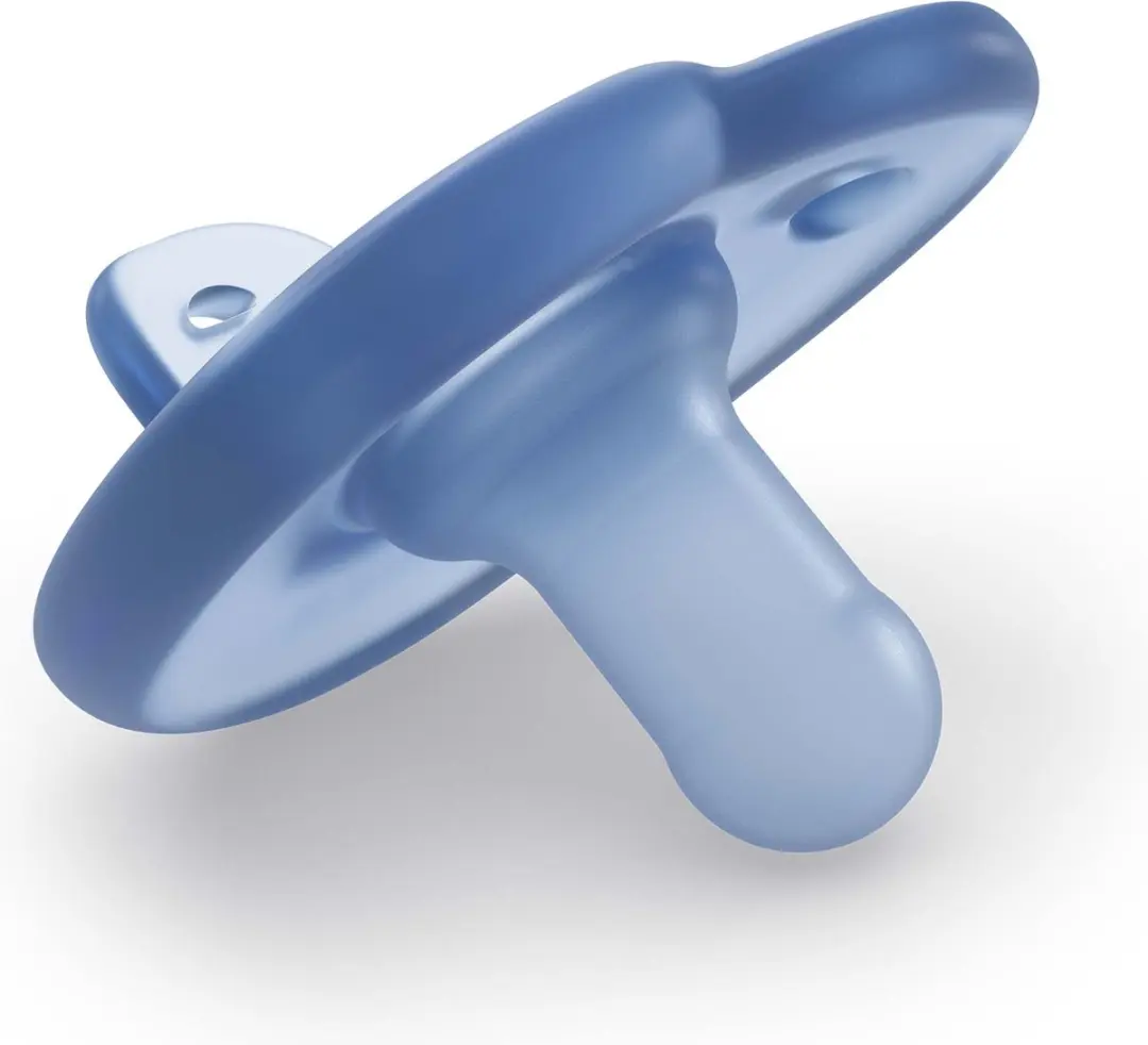 Philips Avent Soothie Fopspeen SCF099/21 - 2 Stuks - Blauw/Donkerblauw