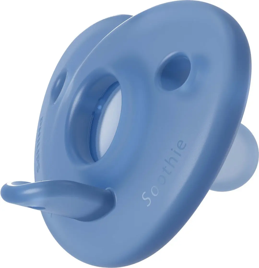Philips Avent Soothie Fopspeen SCF099/21 - 2 Stuks - Blauw/Donkerblauw