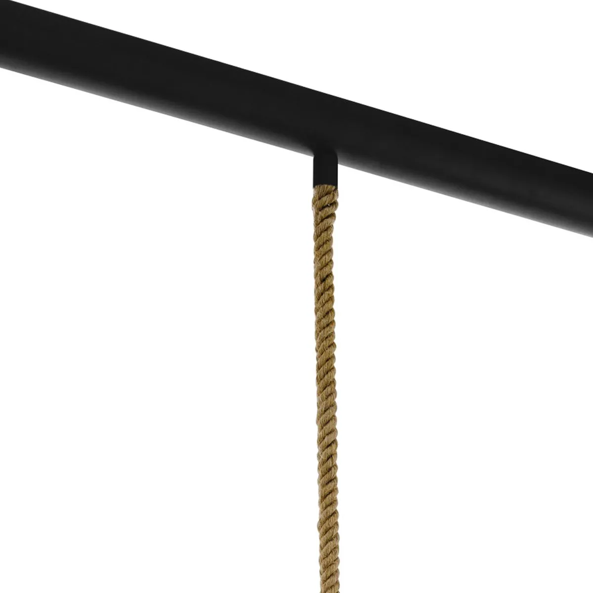 Eglo Rampside Hanglamp 6x E27 - Zwart
