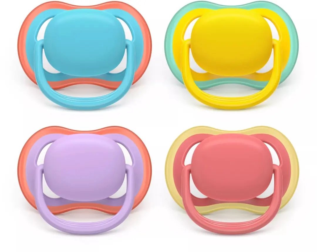 Philips Avent Ultra Air 2 Orthodontische Fopspenen 18+ - Blauw - 2 Stuks