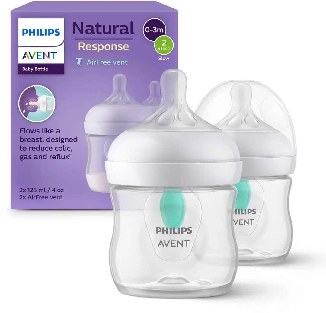 Philips Avent Natural Response SCY670/02 Babyfles 125ml - 2 Stuks