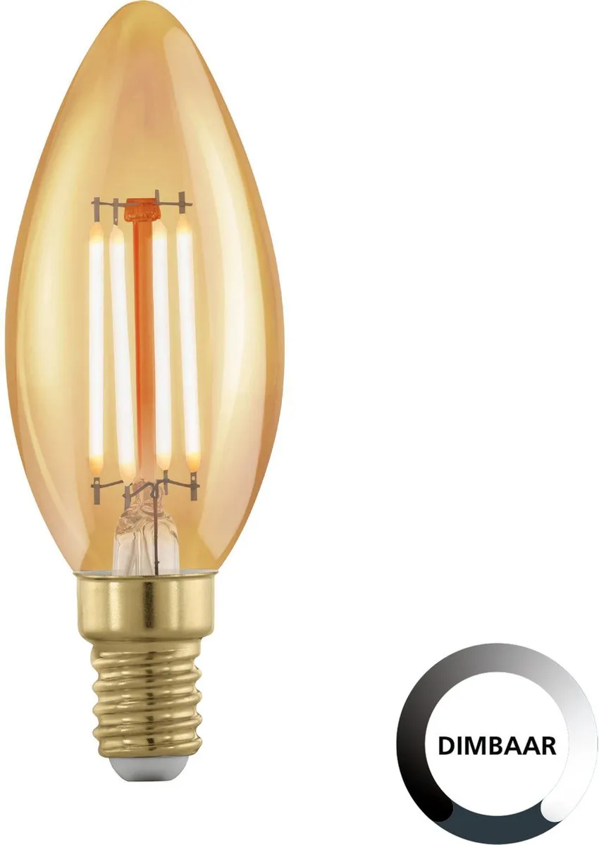 Eglo Golden Age LED Kaarslamp Ø3,7cm