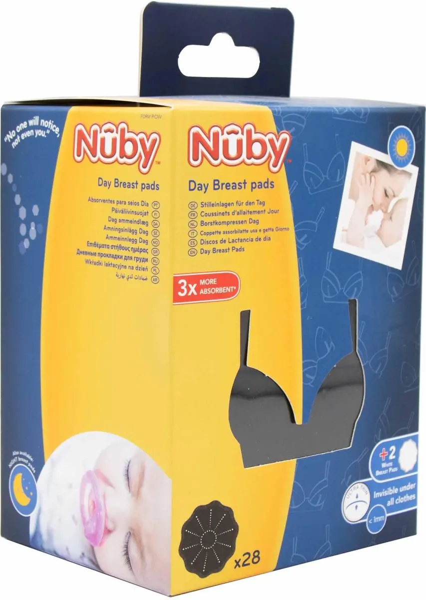 Nûby Absorberende Wegwerp Borstkompressen