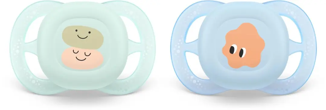 Philips Avent Ultra Start SCF075/14 Fopspenen 0-6mnd - 2 Stuks - Groen/Blauw - afbeelding 6 van 6