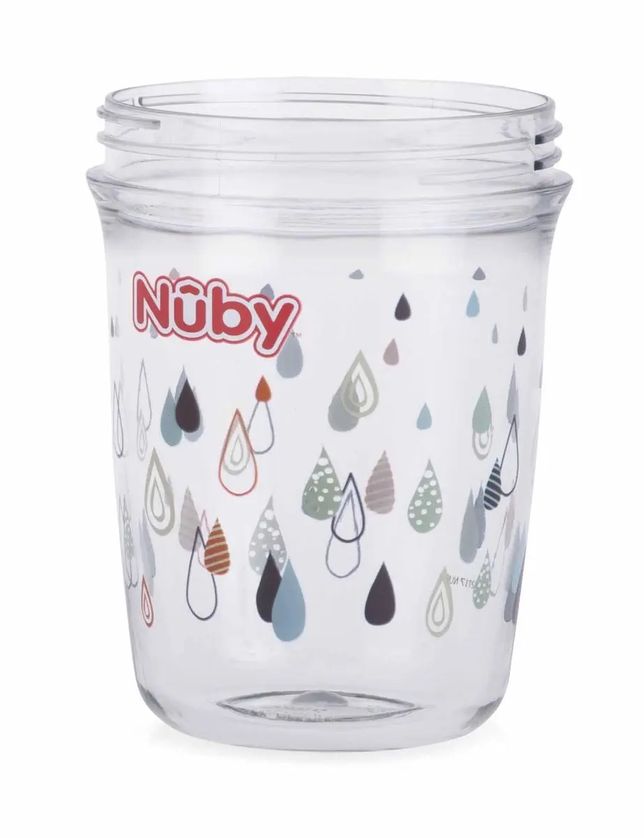 Nûby 360º Wonderbeker 240ml - Grijs