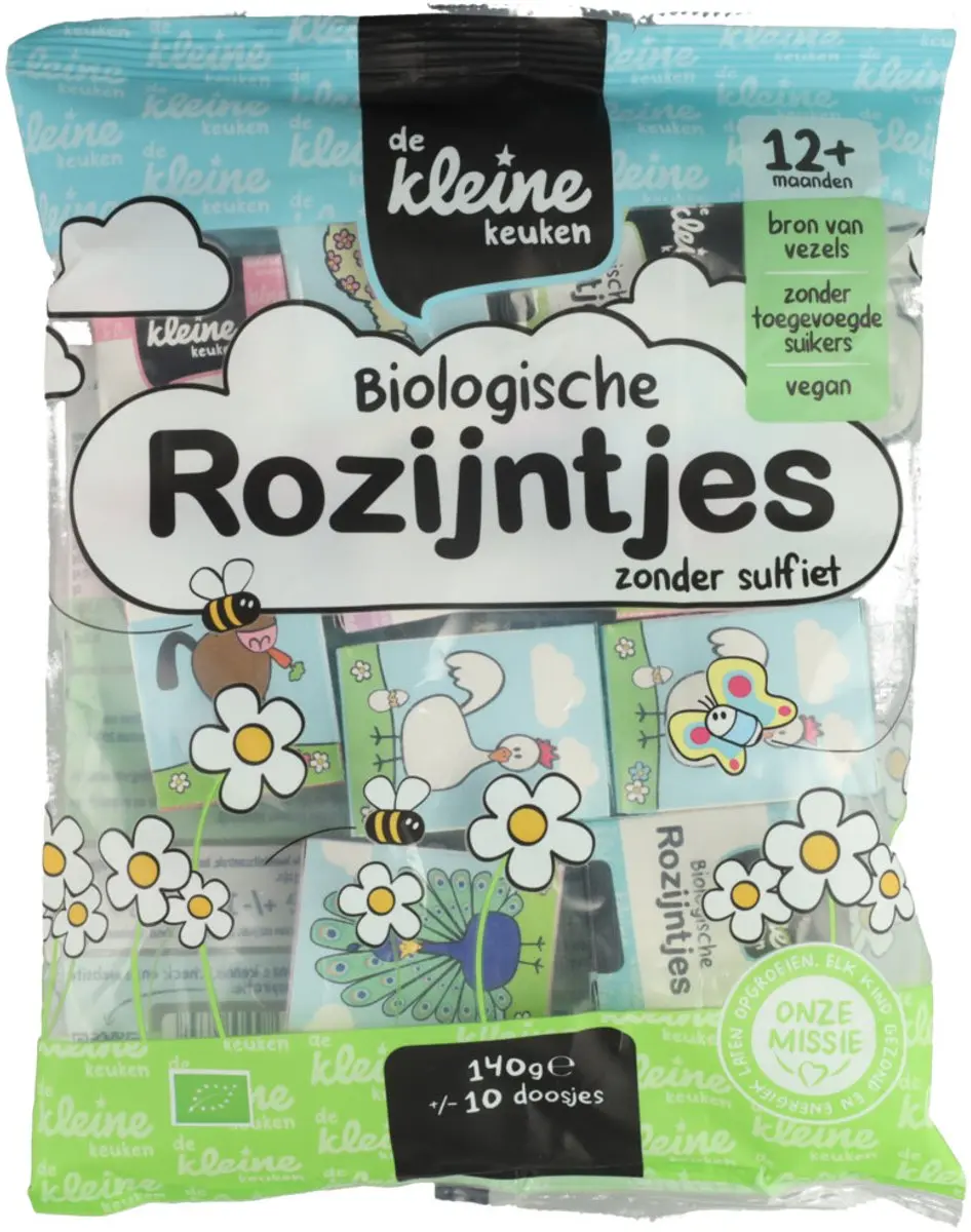 De Kleine Keuken Bio Rozijntjes
