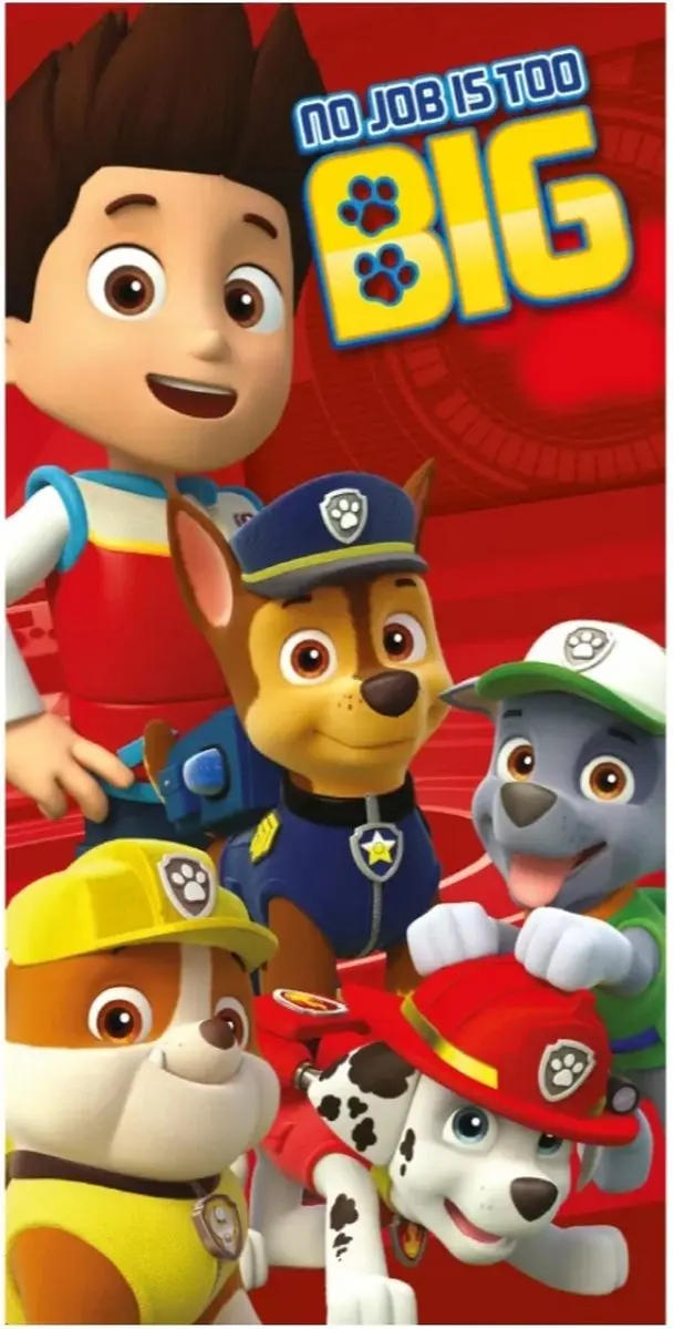 PAW Patrol Strandlaken 70x140cm