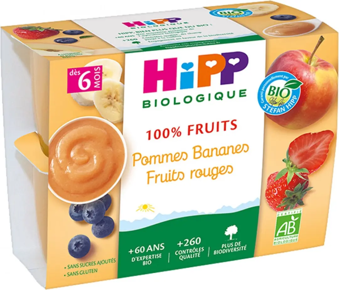 HiPP Appels & Bananen Biologisch