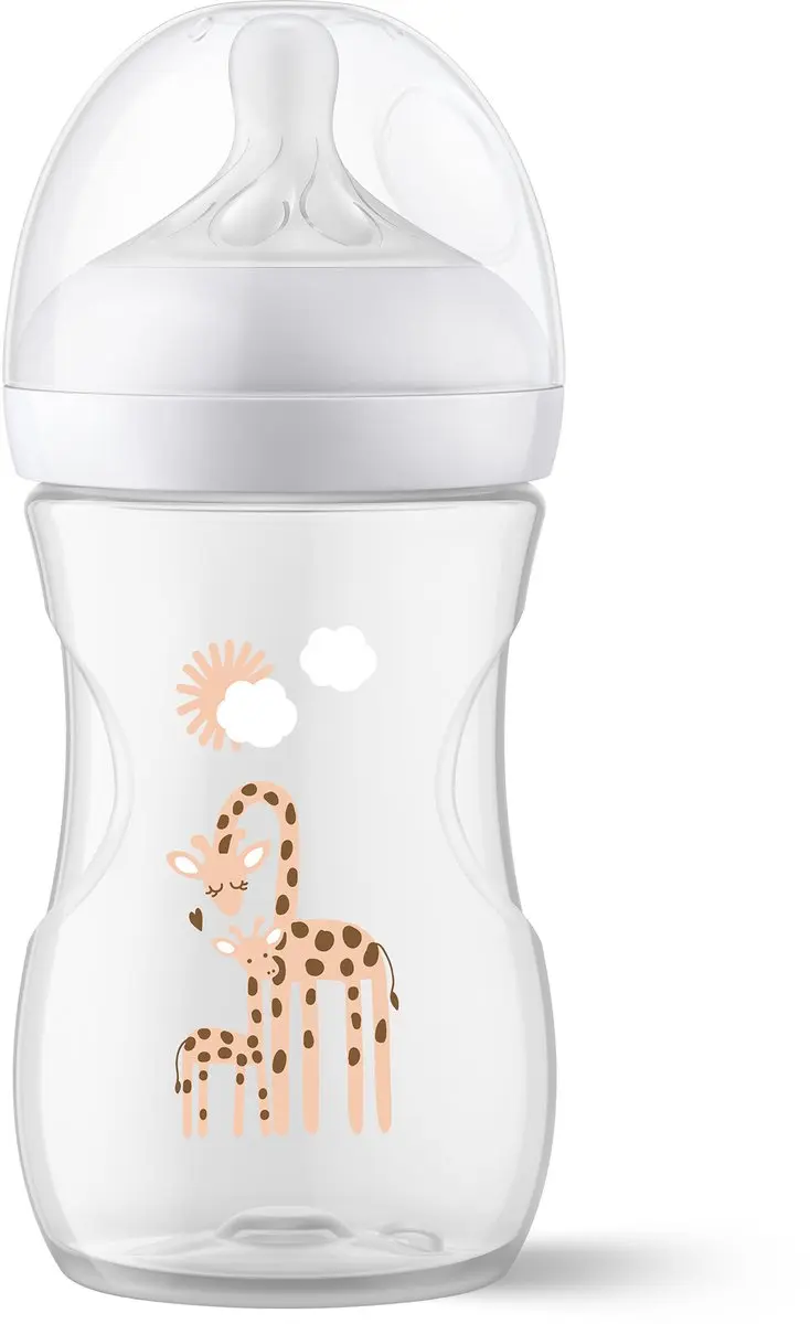 Philips Avent Natural Response SCY903/66 Babyfles 260ml - Giraffe