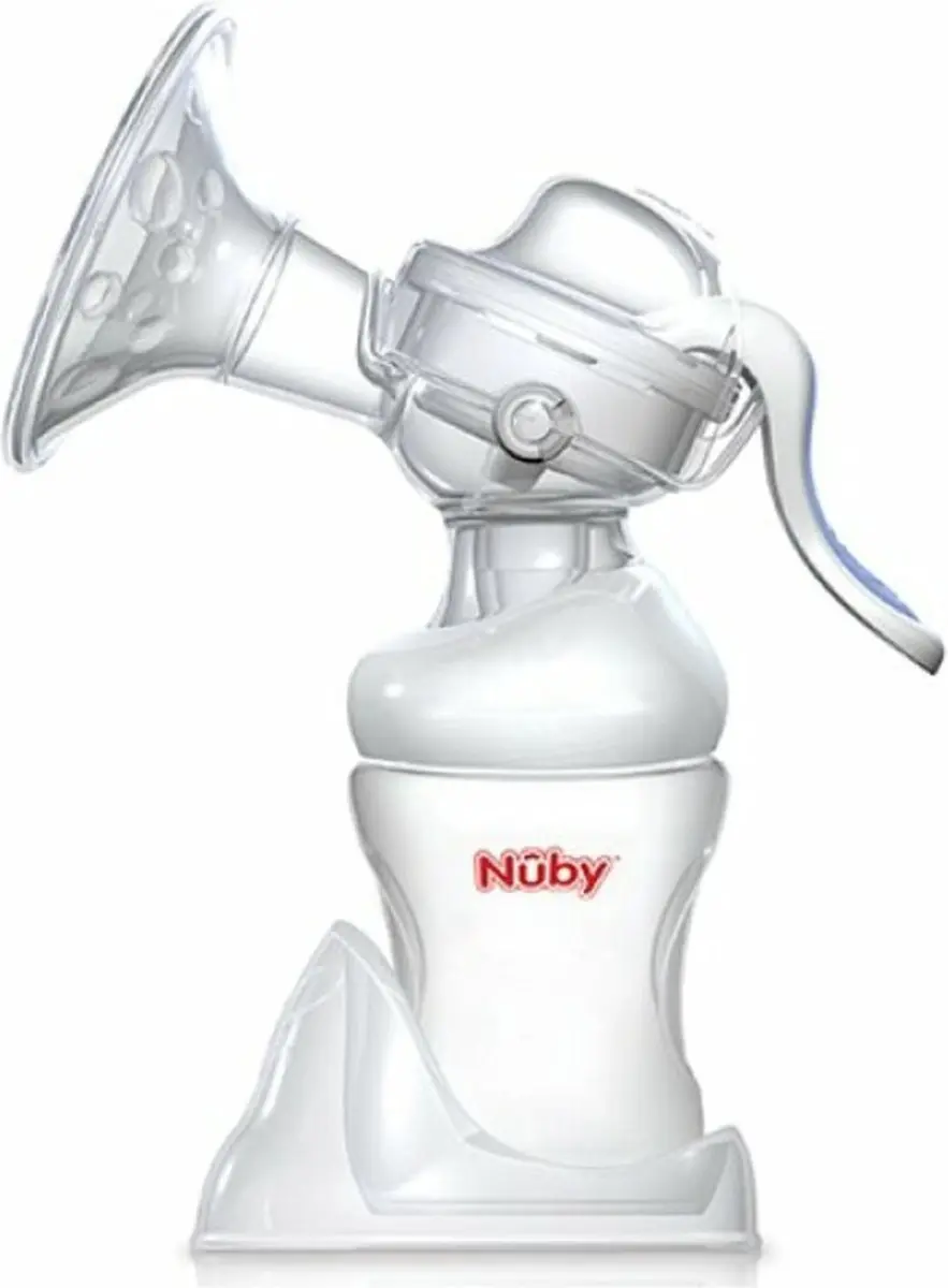 Nûby Handmatige Borstkolf 240ml - Wit