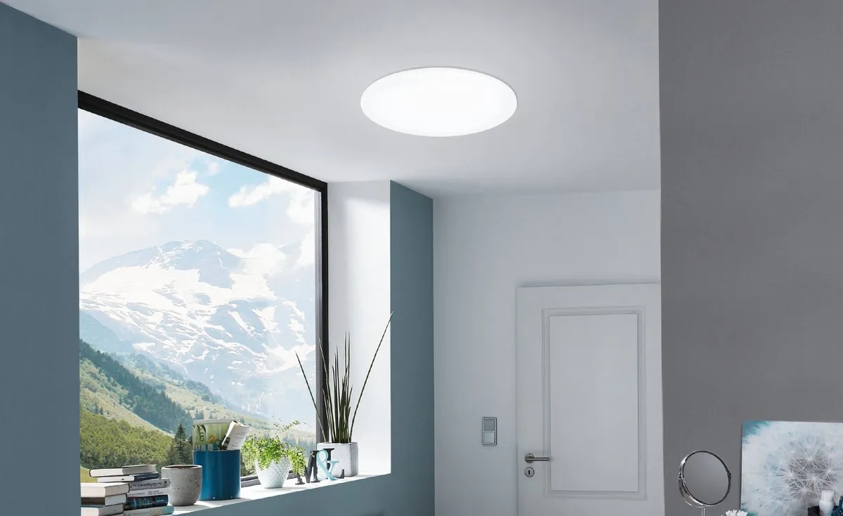Eglo Frania Plafondlamp LED - Ø22cm Wit