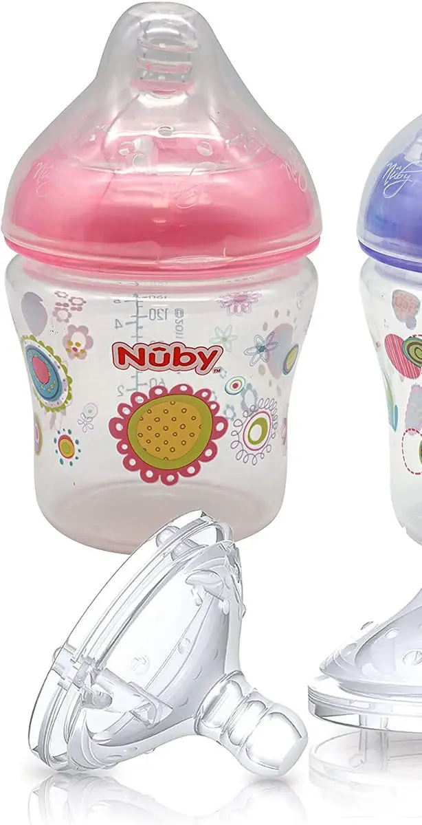 Nûby Zuigfles SoftFlex Antikoliekspeen 180ml