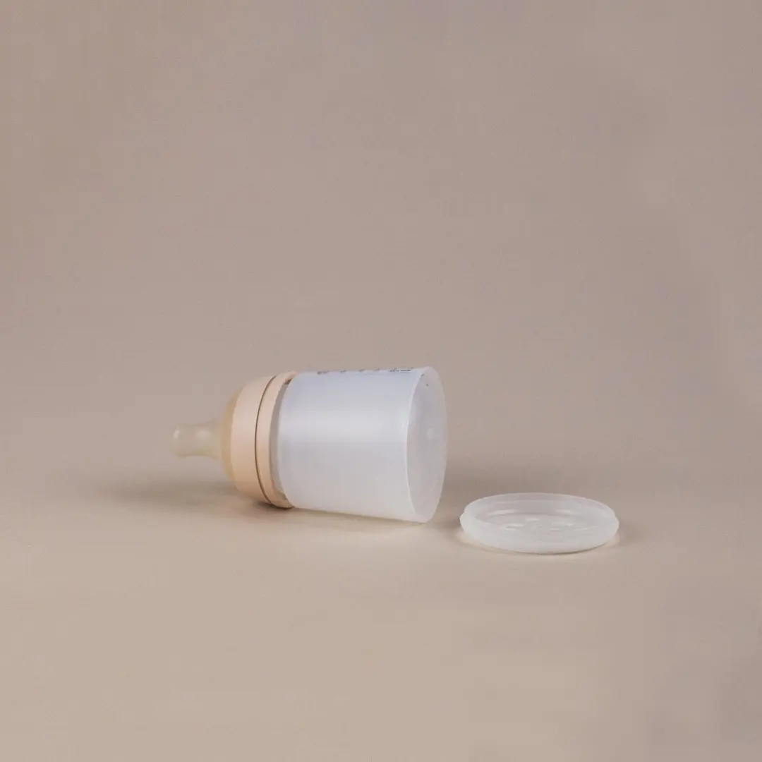 Suavinex Zero.Zero Anti-Colic Zuigfles 180ml - Transparant/Zalmroze