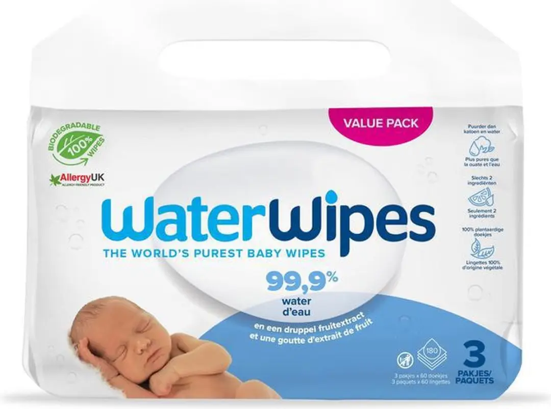 Waterwipes babydoekjes