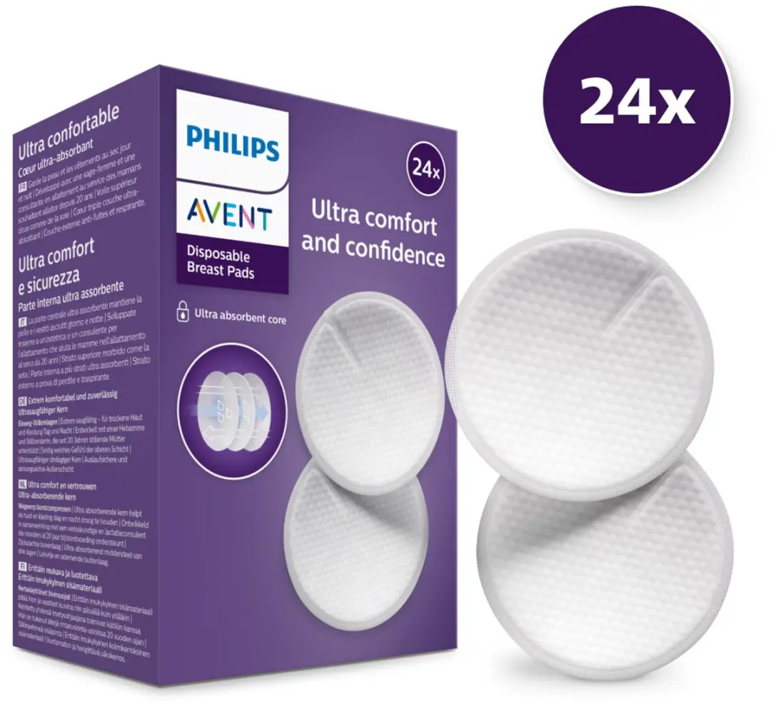 Philips Avent Zoogcompressen 24 Stuks