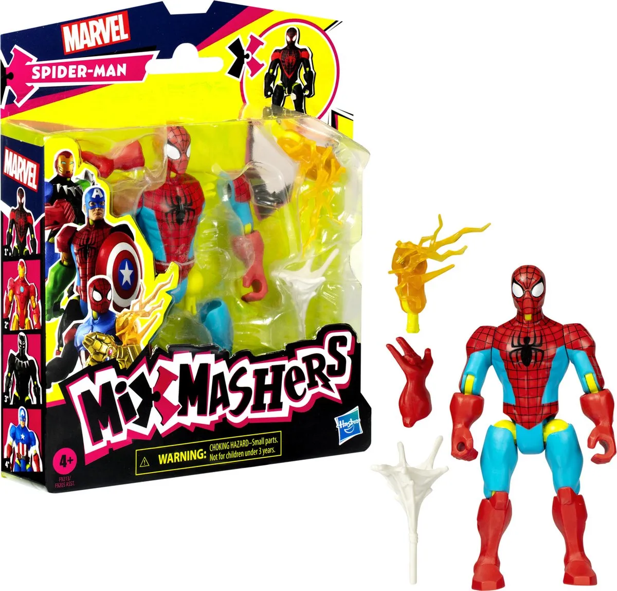 Hasbro MixMashers Marvel Spider-Man Mix & Match Actiefiguur