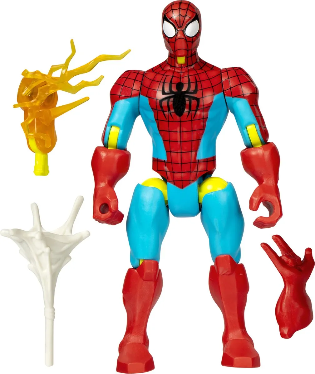 Hasbro MixMashers Marvel Spider-Man Mix & Match Actiefiguur - Multicolor