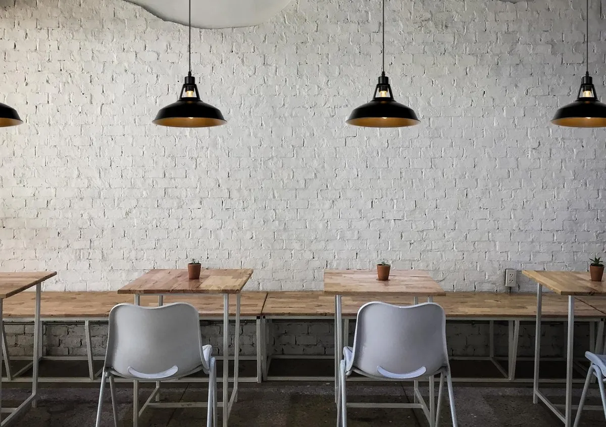 Lucide Brassy-Bis Hanglamp Ø31cm - 1xE27 - Zwart