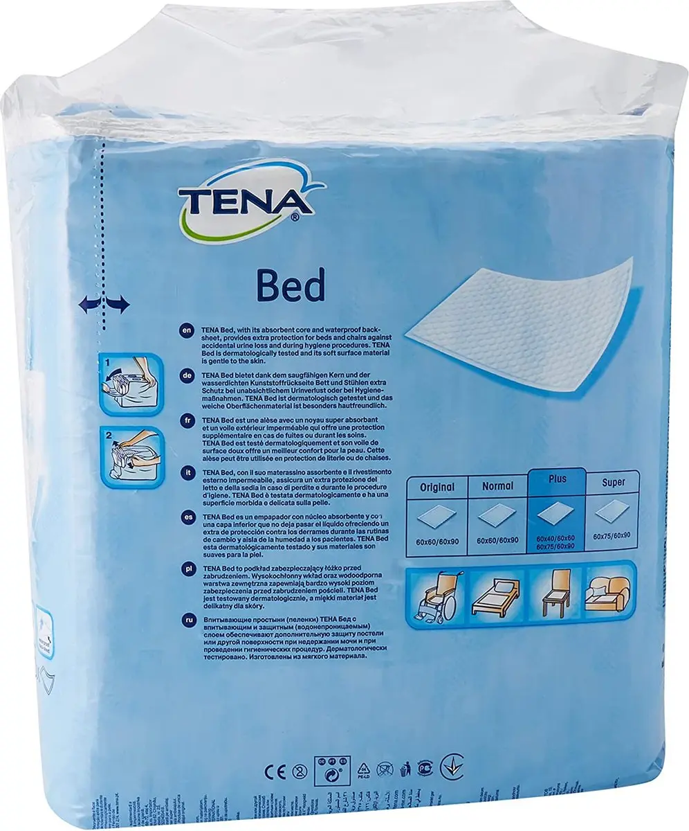 TENA Bed Plus Incontinentiebeschermer - 40 Stuks