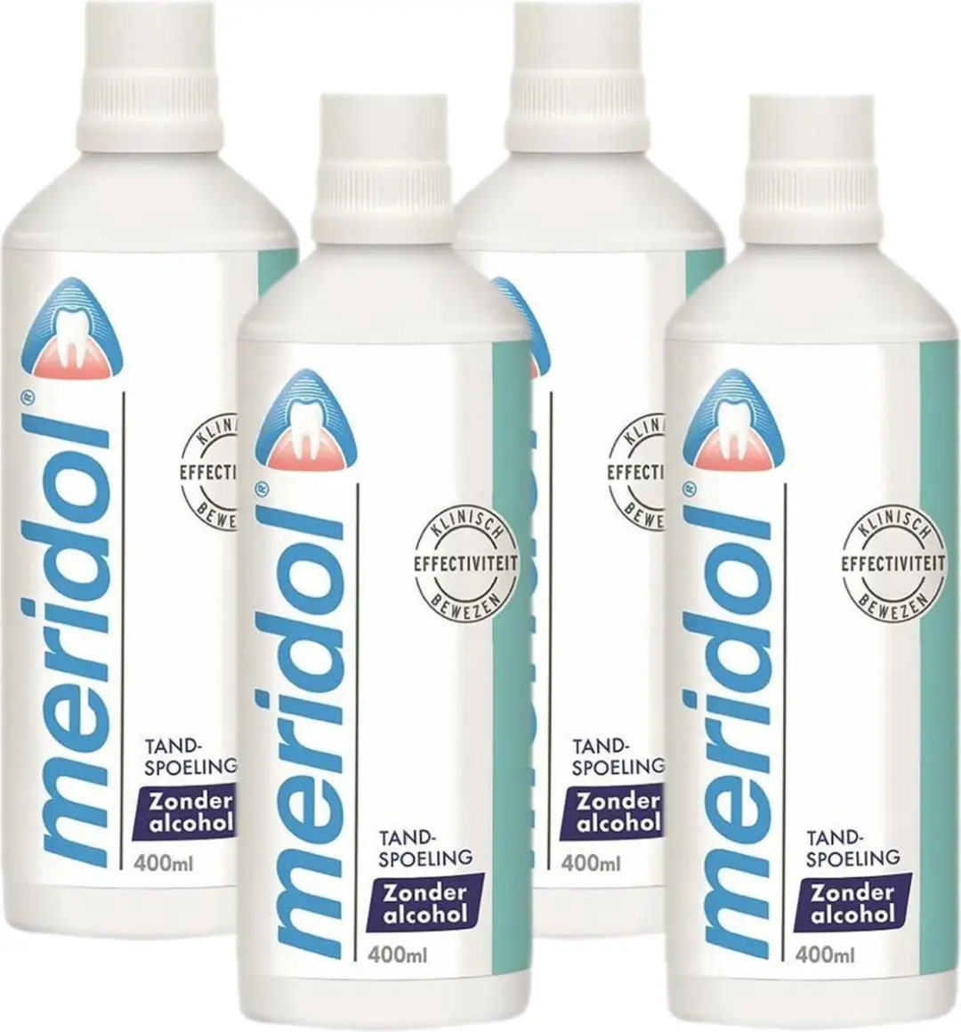 Meridol Mondspoeling Voordeelverpakking 4x400ml