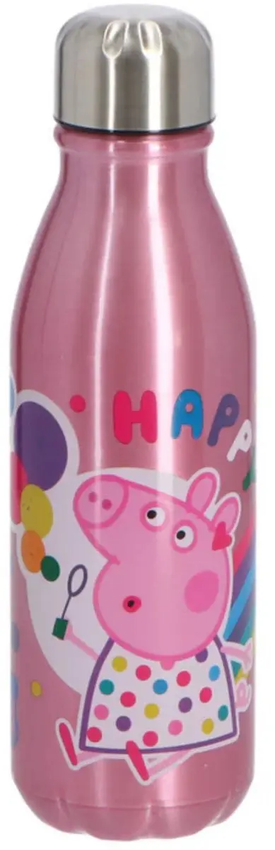 Peppa Pig Lunchset Roze - Lunchbox met Fles