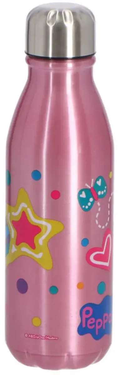 Peppa Pig Lunchset Roze - Lunchbox met Fles