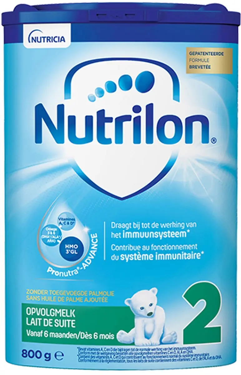 Nutrilon 2 Standaard Baby Melkpoeder 6-12 maanden - 6x800g - afbeelding 6 van 6