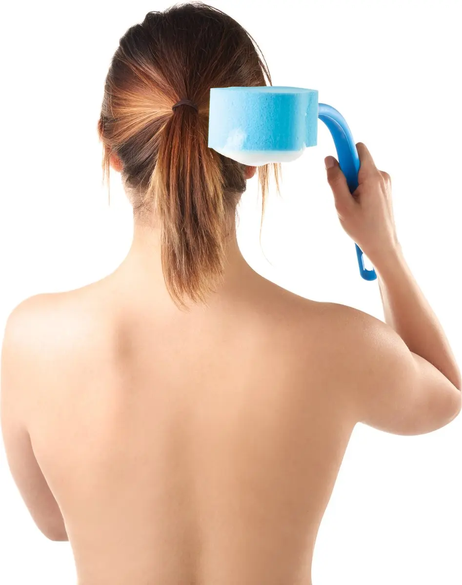 Vitility Badspons Blauw - Buigbaar