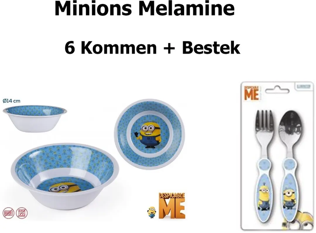 Minions Bestekset & Kommen
