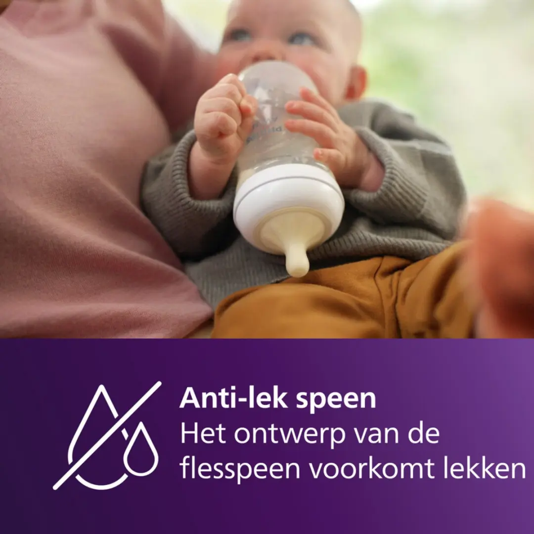 Philips Avent Natural Response SCY903/67 Babyfles 260ml - Flow 3 - Koala