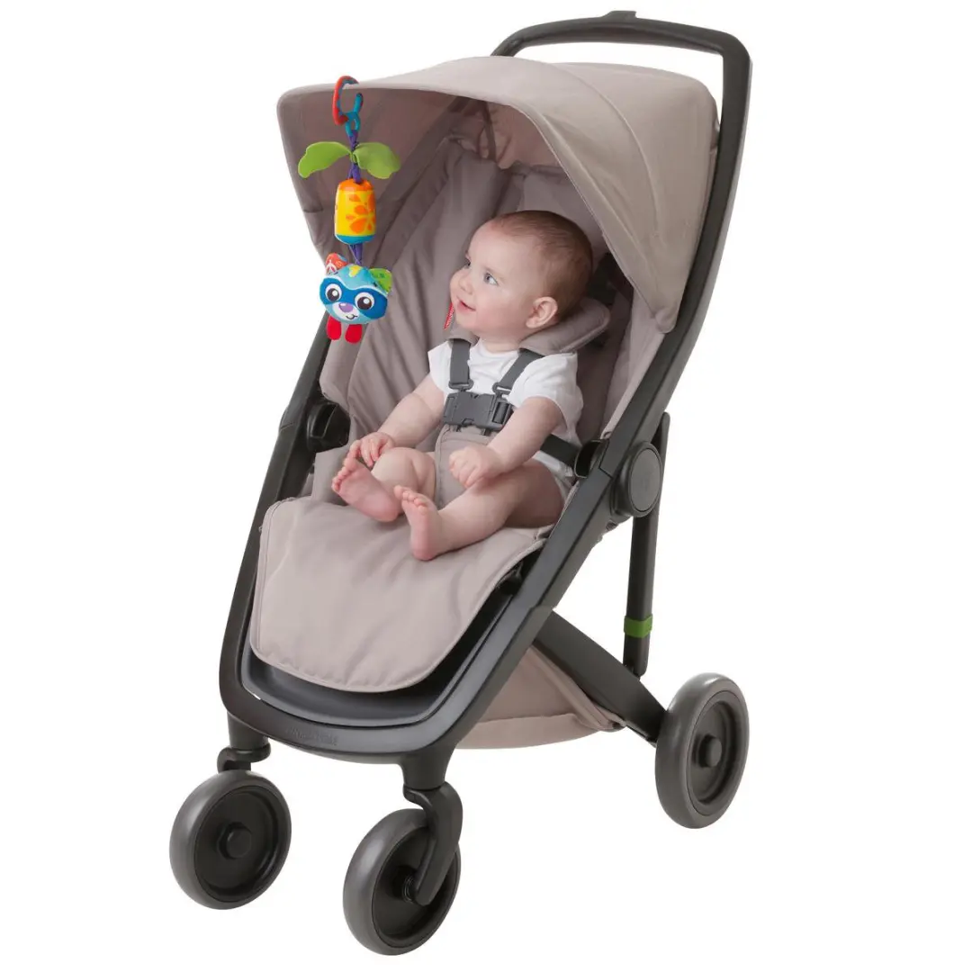 Playgro Chime Rocky Wasbeer Hangspeeltje - Blauw