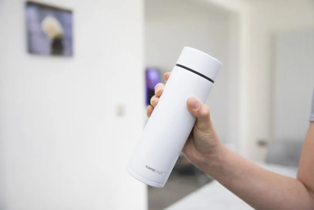 Nûby RapidCool Flessenkoeler - Zilver - Inclusief dispenser - afbeelding 6 van 6
