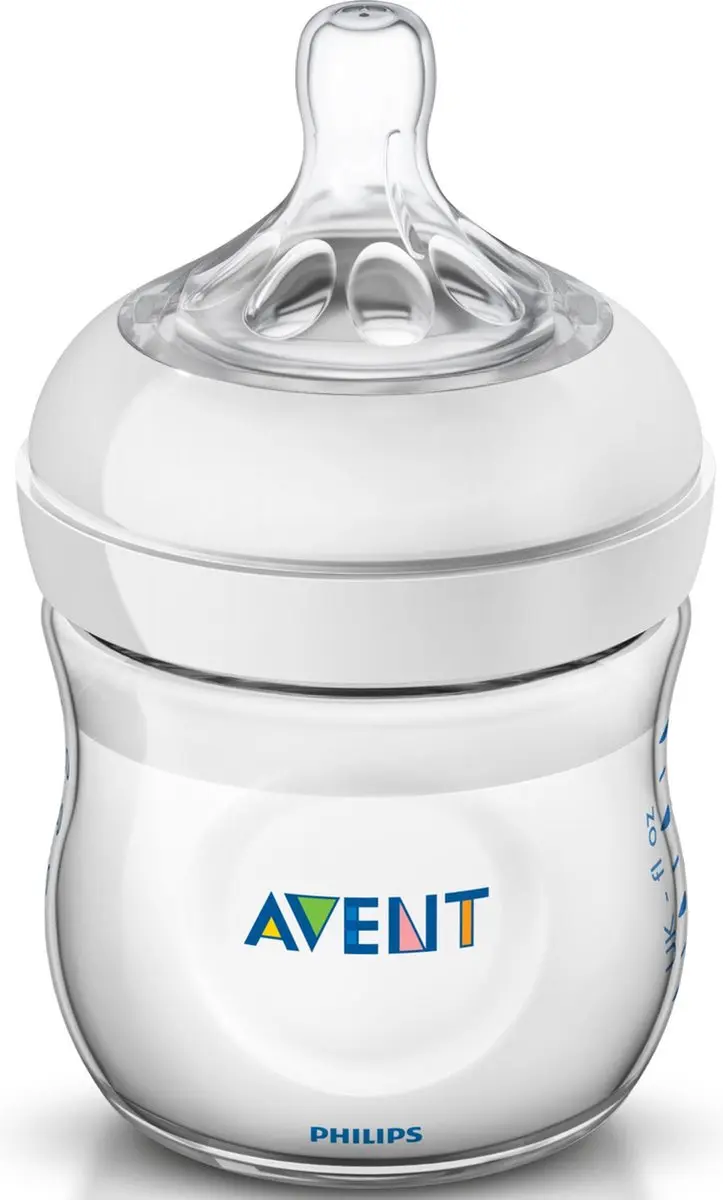 Philips Avent Natural SCF690/17 Babyfles 125ml - Transparant