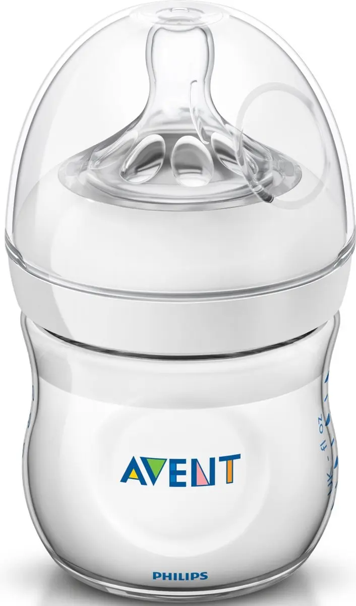 Philips Avent Natural SCF690/17 Babyfles 125ml - Transparant - afbeelding 6 van 6