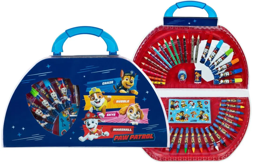 PAW Patrol Kleurkoffer 51-delig