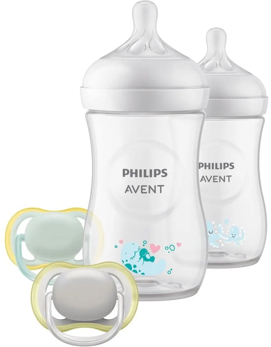 Philips Avent Startersset Natural Response Onderwaterwereld - 770ml - Multicolor