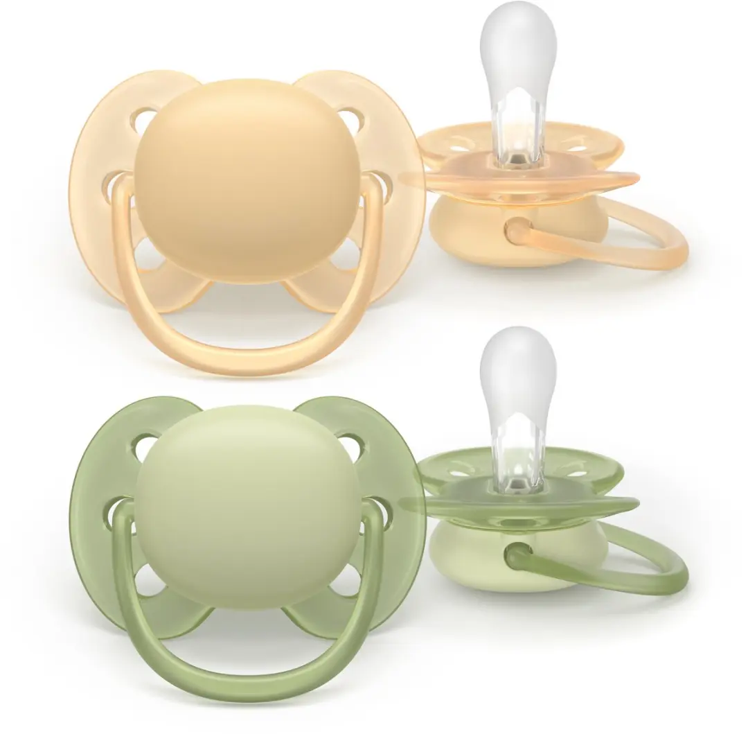 Philips Avent Ultra Soft SCF091/45 Fopspeen - 2 Stuks - Neutral