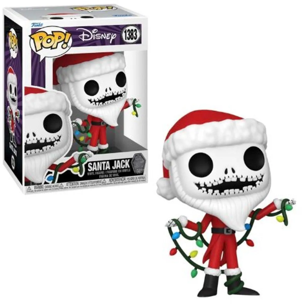 Disney Funko POP! Santa Jack The Nightmare Before Christmas - 30th - Multicolours