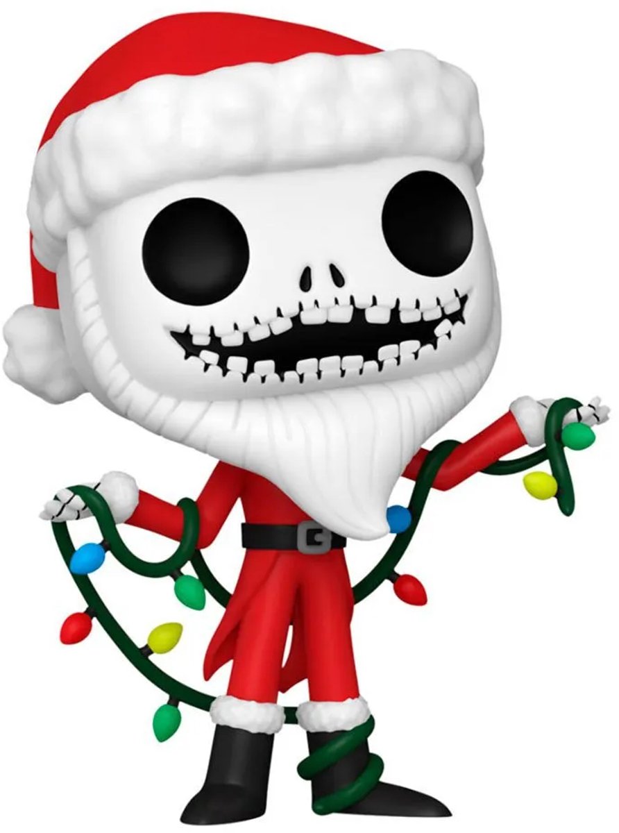 Funko The Nightmare Before Christmas - 30th POP! Santa Jack 9 cm Verzamelfiguur - Multicolours