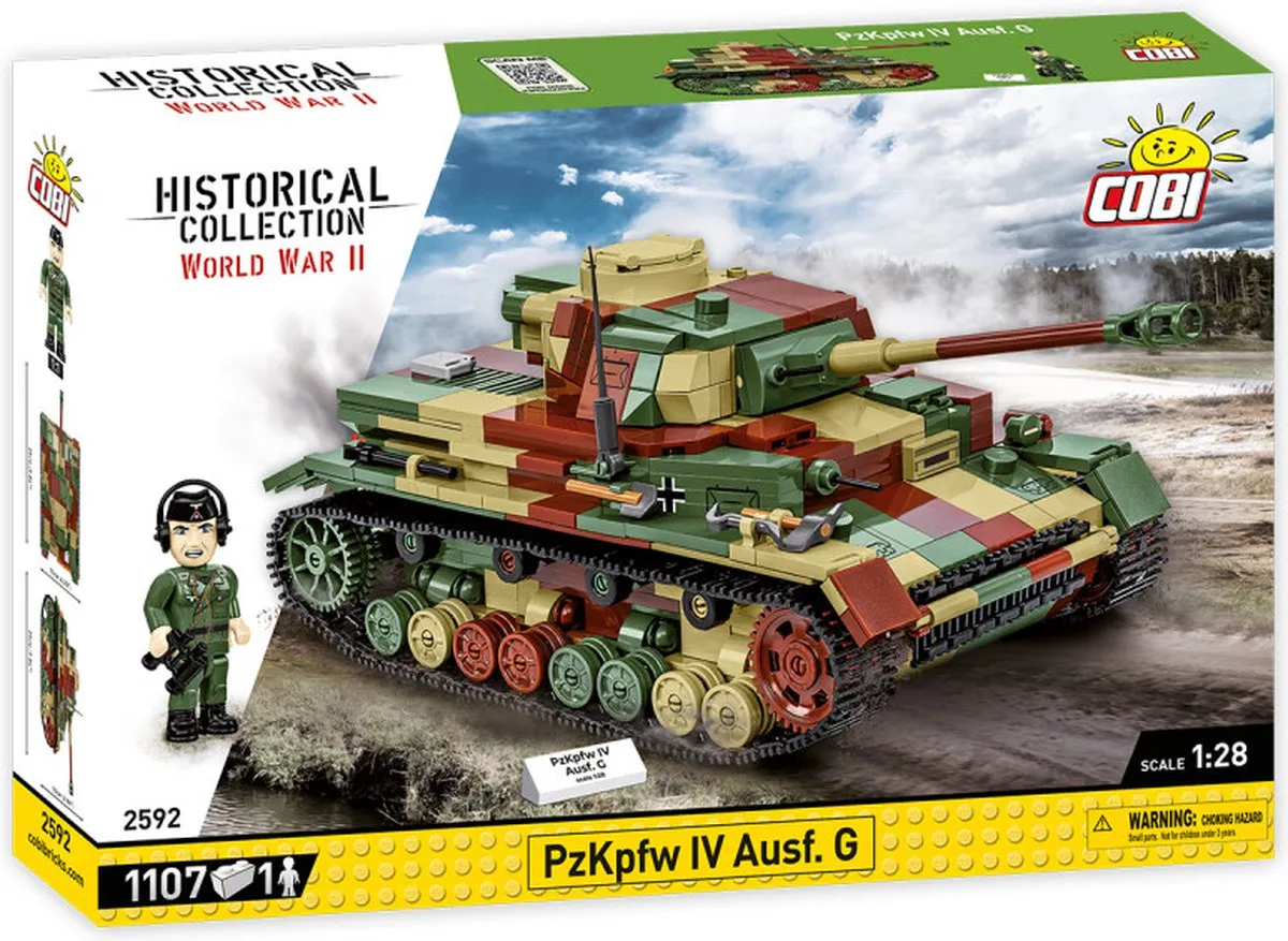 Cobi PZKPFW IV AUSF.G COBI-2592