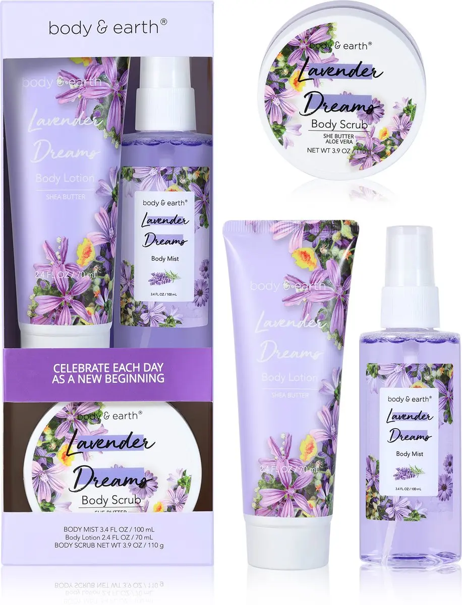 Body & Earth Lavender Dream Verwenpakket