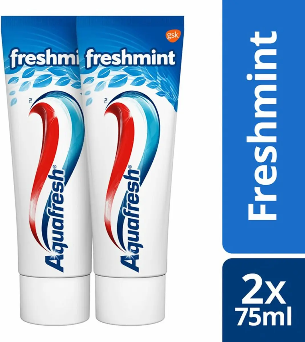 Aquafresh Freshmint Tandpasta 3in1 - 24x75ml