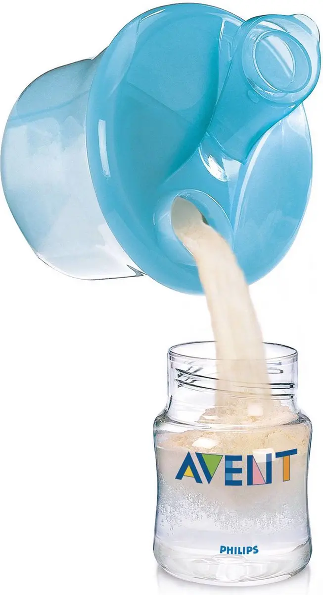 Philips Avent Melkpoederverdeeldoseerdoos SCF135/06 - Blauw - afbeelding 6 van 6