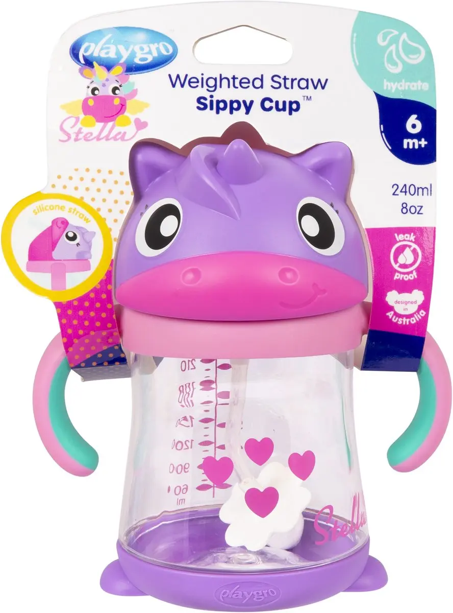 Playgro Stella Weighted Sippy Cup 240ml