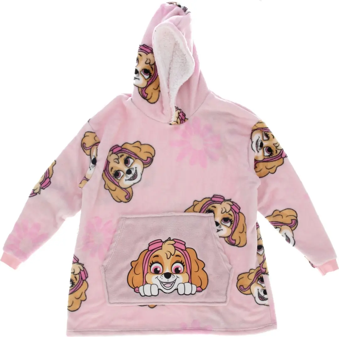 PAW Patrol Blauwe Hoodie Dekenset 75x100cm