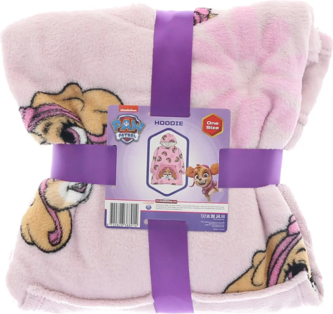 PAW Patrol Blauwe Hoodie Dekenset 75x100cm - afbeelding 6 van 6
